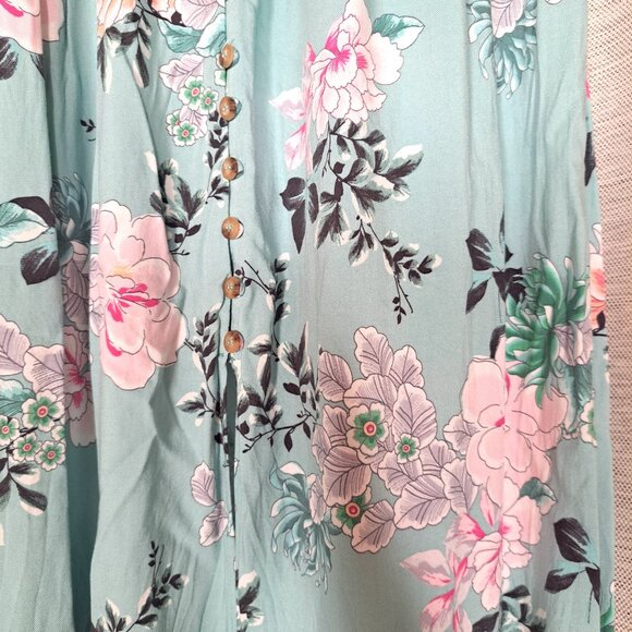 Floral maxi skirt - Picture 3 of 5